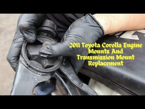 2011 Toyota Corolla Engine Mounts And Transmission Mount Replacement