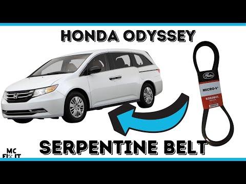 How to Replace the Serpentine Belt on a 2016 Honda Odyssey (Drive Belt Guide)