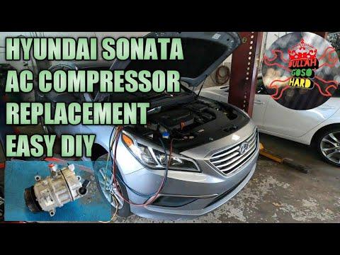 2015- 2019 Hyundai Sonata ac compressor replacement