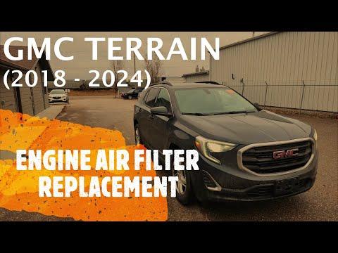 GMC Terrain - ENGINE AIR FILTER REPLACEMENT / REMOVAL (2018 - 2024)
