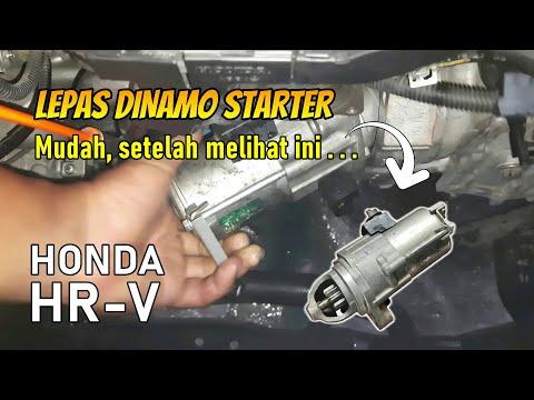 How to Replace the Starter Motor on a 2016-2022 Honda HR-V (Engine: Inline 4 1.8L)