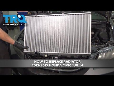 How to Replace Radiator 2012-2015 Honda Civic 1.8L I4