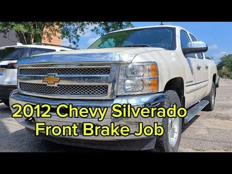 How to Replace Front Brake Pads and Rotors on a 2012 Chevrolet Silverado 1500