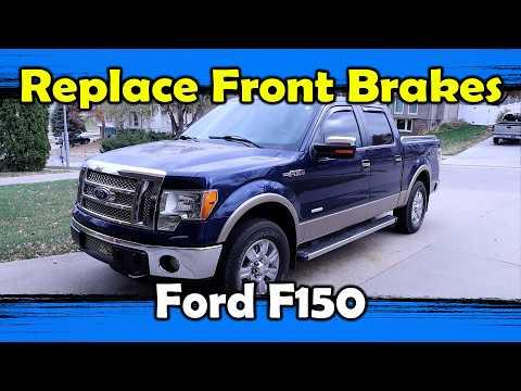 2012 Ford F150 Front Brake Pad Replacement (Pads and Rotors)