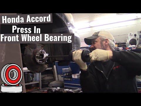 Honda Accord: Front Wheel Bearing Press In Style