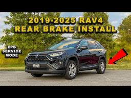 2019 RAV4 Rear Brake Replacement | Complete Guide + EPB Service Mode Tutorial!