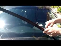 How to replace HONDA Crosstour wiper blades.