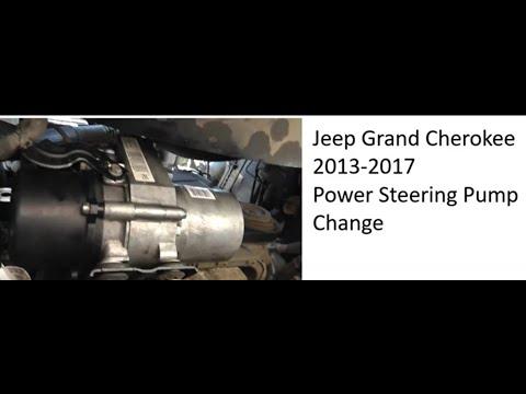 CarTalk: Power Steering pump replacement on Jeep Grand Cherokee 3.0 V6 2013