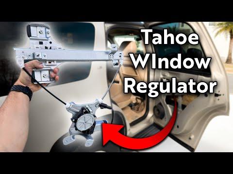 How to Replace the Rear Door Window Regulator on a 2008 Chevrolet Tahoe