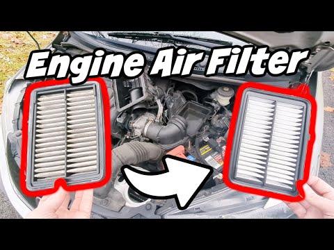 How to Replace the Engine Air Filter on a 2015-2020 Honda Fit (Engine: Inline 4 1.5L)