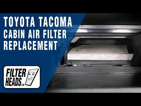 How to Replace Cabin Air Filter 2019 Toyota Tacoma | AQ1045