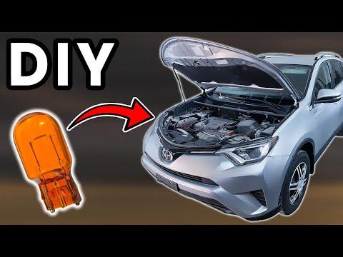DIY 2013-2018 Toyota Rav4 Turn Signal Bulb Replacement | How To Replace Rav4 Front Turn Signal Bulb