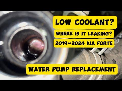 HOW TO | REPLACE WATER PUMP ON 2019~2024 KIA FORTE
