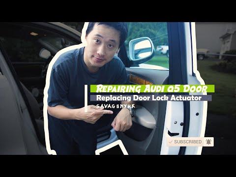 How to Replace the Front Door Lock Actuator (Latch) on a 2018 Audi Q5