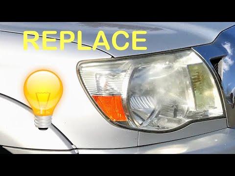 Tacoma Headlight Bulb Replacement.