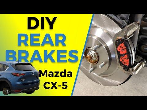 How to Replace Rear Brake Pads & Rotors on a 2023 Mazda CX-50 (EPB Service Mode)