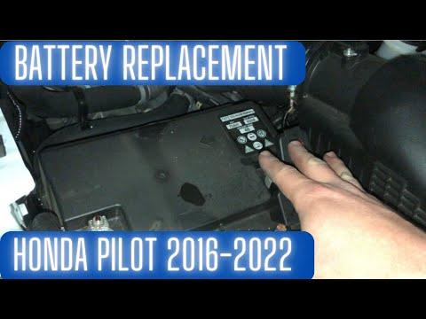 How to Replace the 12V Battery on a 2016 Honda Pilot (Group 51R)