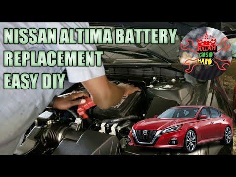 Nissan Altima battery replacement 2019 and up