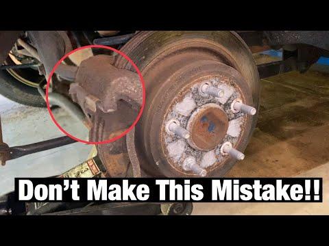 2015 Ram 1500 - How to Replace Rear Brake Rotors, Pads, & Parking Brake Shoes