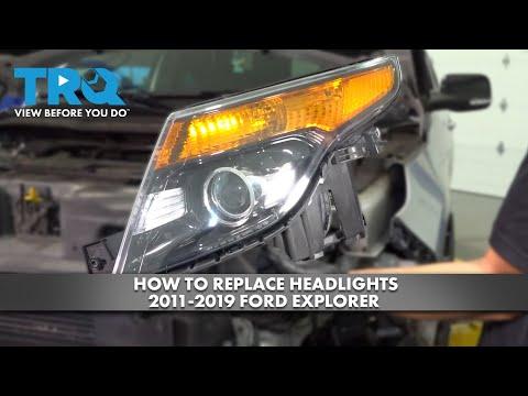 How to Replace Both Headlight Bulbs on a 2017 Ford Explorer