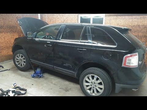 ford edge coolant hose replacement