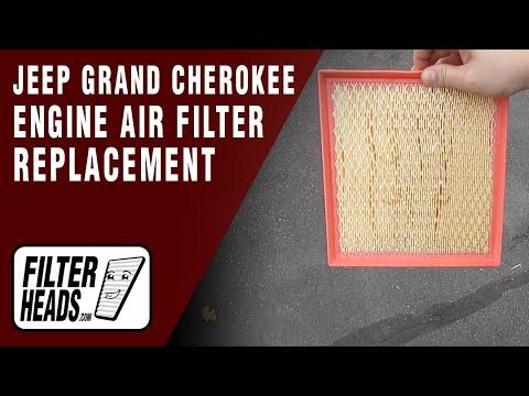 How to Replace Engine Air Filter 2017 Jeep Grand Cherokee 3.6L V6 | TA36116, AF5190