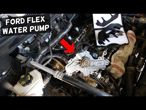 How to Replace the Water Pump on a 2016 Ford Flex 3.5L (Timing Chain Driven)