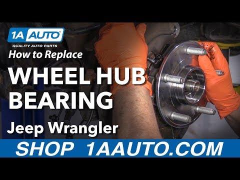 How to Replace Wheel Hub Bearing 07-17 Jeep Wrangler