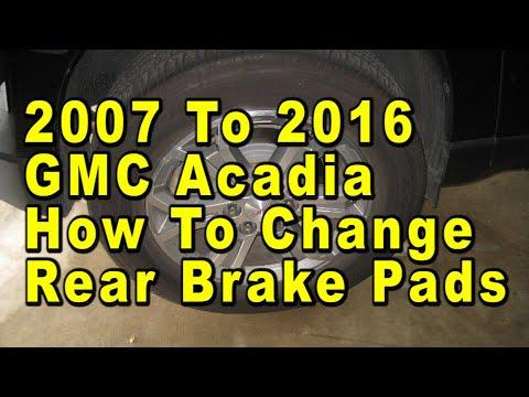 How to Replace Rear Brake Pads on a 2016 GMC Acadia (DIY Step-by-Step Guide)