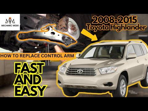 2008-2015 Toyota Highlander Front Control Arm Replacement (Best Way)