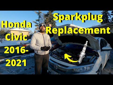 How to replace Spark Plug on Honda Civic 2016-2021 | 2.0L Engine |