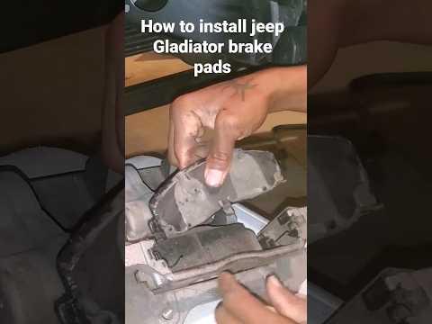 How to Replace Rear Brake Pads on a 2021 Jeep Gladiator (EPB Service Mode Guide)
