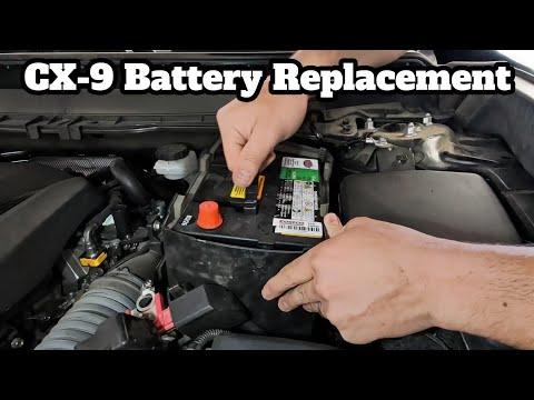 How To Replace A 12V Battery On A 2016-2023 Mazda CX-9