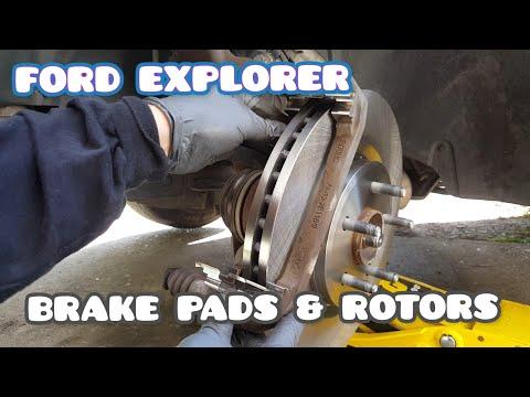 How to replace the brake pads & rotors on a 2011 Ford Explorer