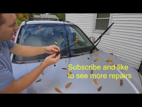 How to Replace Window Wiper Blades on a Hyundai Tucson (2005 -2013)