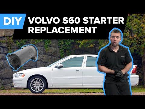 How to Replace the Starter Motor on a 2016 Volvo S60