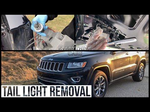 How to Replace Rear Taillight Bulbs on a 2016 Jeep Grand Cherokee (Left & Right)