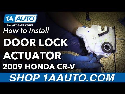 How to Replace Front Door Lock Actuator 07-11 Honda CR-V
