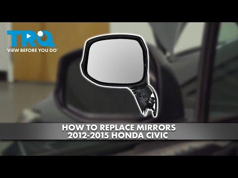 How to Replace Mirrors 2012-2015 Honda Civic