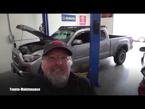 2019 Toyota Tacoma engine oil and filter change