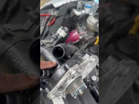 2018 VW Tiguan water pump replacement.