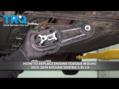 How to Replace Engine Torque Mount 2013-2019 Nissan Sentra 1.8L L4