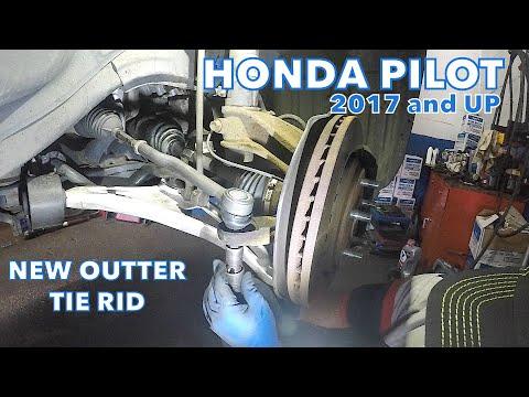 2017 and up Honda Pilot outer tie rod replacement
