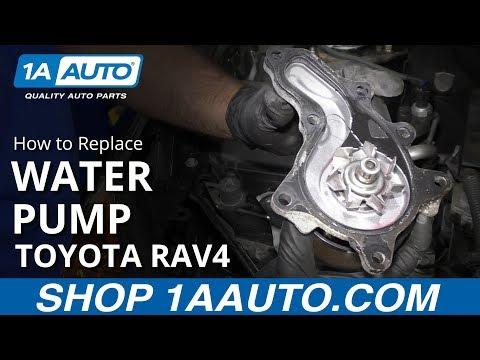 How to Replace Engine Water Pump 09-18 Toyota RAV4