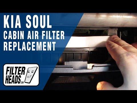 How to Replace Cabin Air Filter 2016 Kia Soul | AQ1233