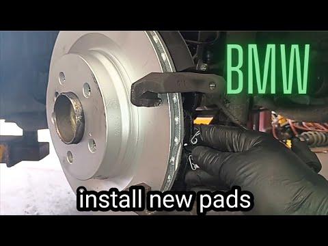How to Replace Rear Brake Pads & Rotors on a 2016 BMW X1 (EPB Service Mode)