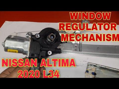 HOW TO REPLACE WINDOW REGULATOR OF NISSAN ALTIMA | WINDOW MECHANISM REPLACEMENT ALTIMA 2020-2022