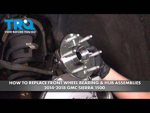 How to Replace the Front Wheel Bearing Hub on a 2018 GMC Sierra 1500