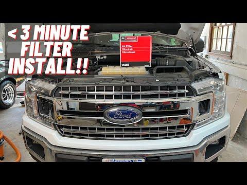 How to Replace the Engine Air Filter on a 2009-2026 Ford F-150 (Trim: Lariat | Engine: V6 2.7L)
