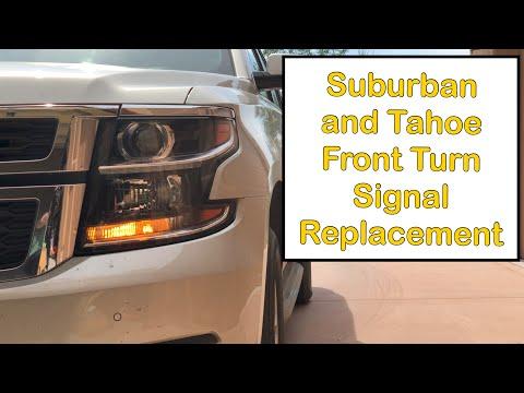 How to Replace Front Turn Signal Bulbs on a 2016 GMC Yukon (7444NA Amber)
